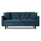 thumbnail image 2 of Sofá Cama de Velvet Olivo Makora Modelo Jagger con Memory Foam, 2 of 8