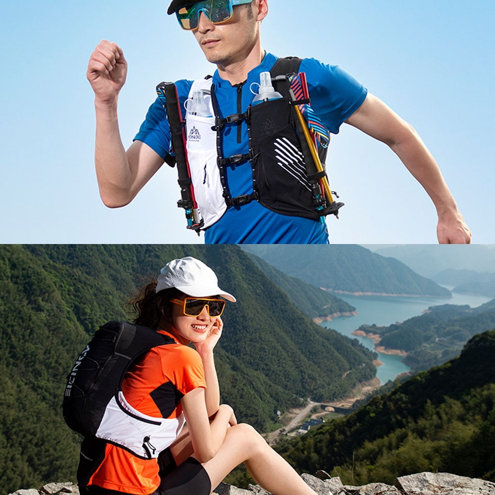AONIJIE Running Hydration Vest Lightweight & Large Capacity Running Vest for Women Men,L
