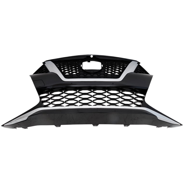 CAPA For 2019-2023 Maxima Front Grille Assembly Black/Chrome