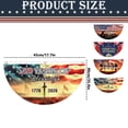 thumbnail image 3 of 250 Year American Anniversary Flag,USA Fan Flag,23.6"x47.2" Patriotic Half Fan Banner Bunting Flags 4th of July Decorations American Flag Banners for Wall,Front Door,Porch,Fence Decor, 3 of 8