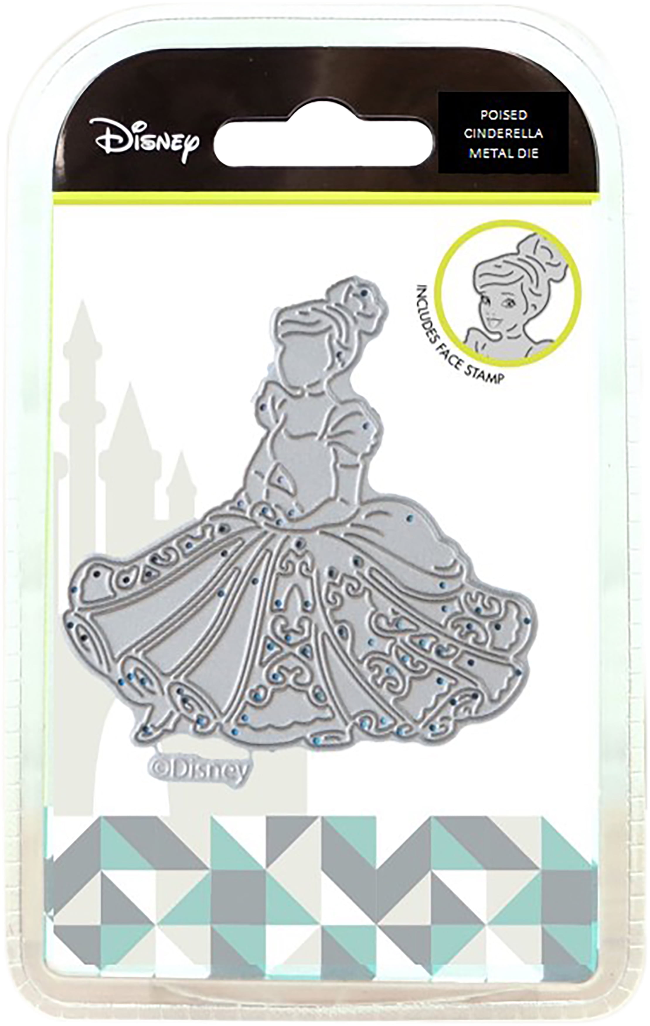 Disney Cinderella Die And Face Stamp SetPoised Cinderella