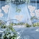 thumbnail image 4 of Abanicos de mano plegables Bestage White Heart Wedding, 150 paquetes, 4 of 7