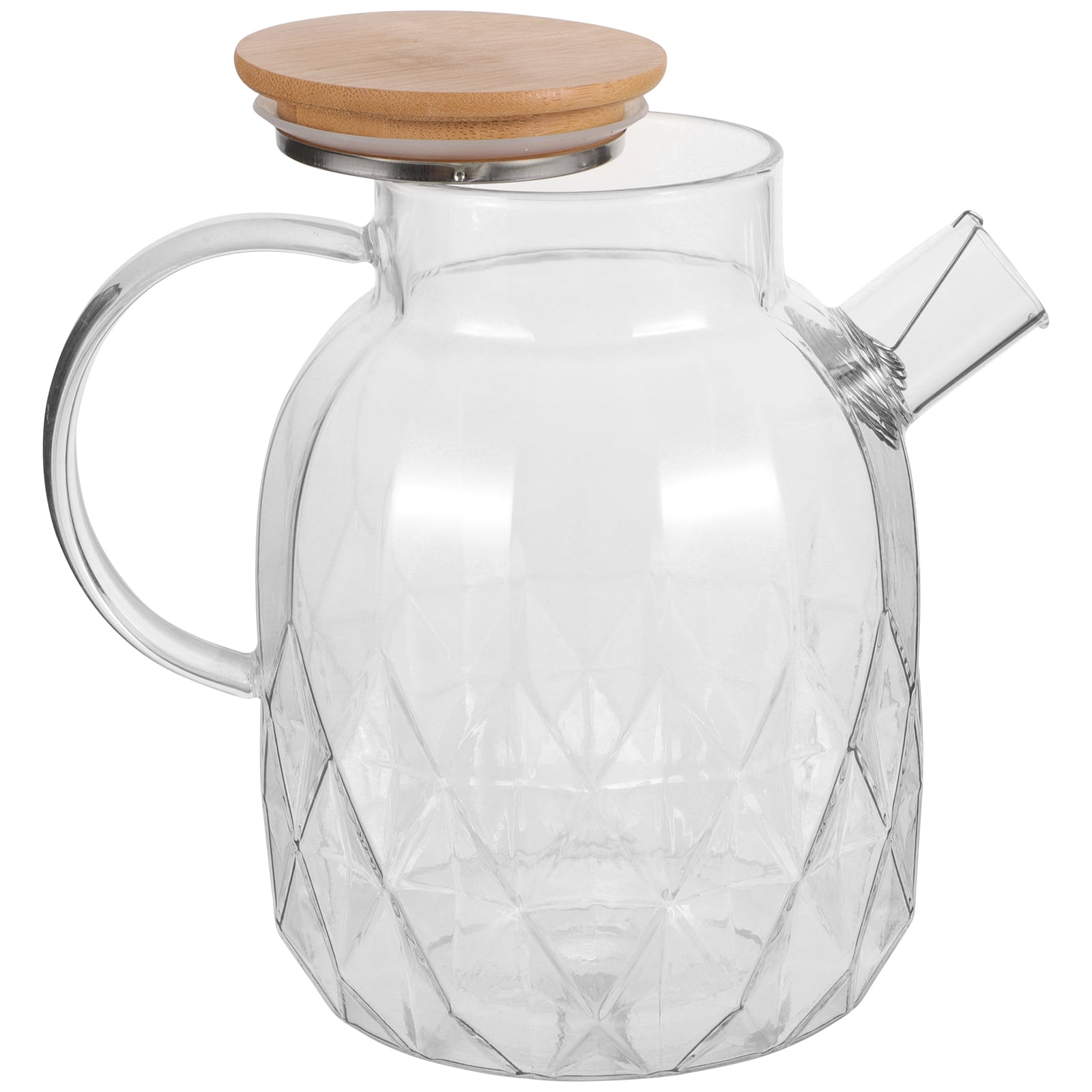 NUOLUX Water Jug Glass Cold Water Jug Household Tea Pitcher Water Carafe Glass Milk Jug Juice Jug