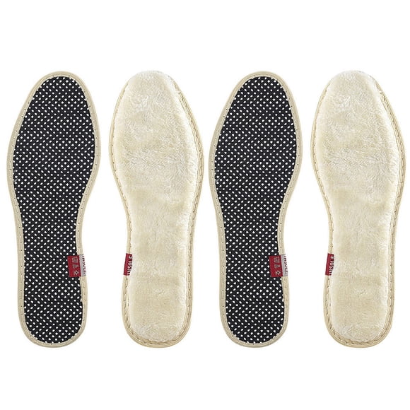 VERDANVERSE 2 Pairs of Sole Insoles Warm Shoe Pads for Winter Season
