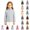 Light Gray, variant on LTTVQM Boys Girls Long Sleeve Shirts Cotton Striped Turtleneck Warm Soft Fall Winter Pullover Tops Casual Fashion Mock Neck Cozy Outdoor School Daily Wear