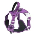 thumbnail image 2 of MASBRILL Reflective Dog Harness No Pull Dog Vest Harness With Handle,No Choke Adjustable Soft Padded Pet Vest for Small Dogs,Purple Dog Galters, 2 of 12