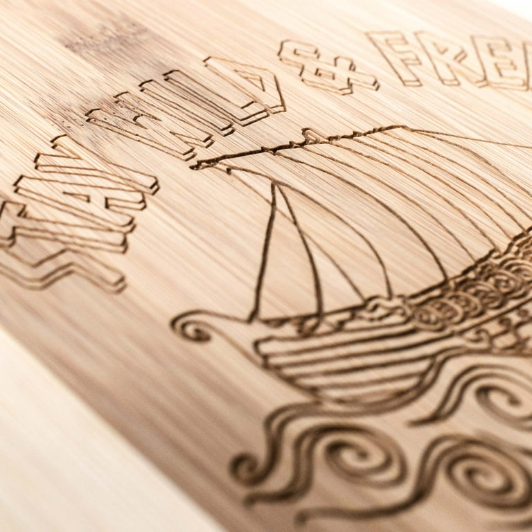Stay Wild and Free - Viking - Cutting Board Stay Wild and Free - Viking - Cutting Board