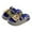 Grey, variant on SUYIDA Boys Comfortable Open Toe Slippers For Toddlers Kids Indoor Outdoor Casual Wear Spring Summer Garden Pool Beach