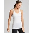 thumbnail image 2 of Kalon Women's 4-Pack Racerback Shelf Bra Camisole Base Layer, 2 of 6