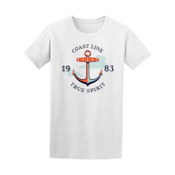 Coast Line True Spirit Anchor Tee Men's -Image by Shutterstock