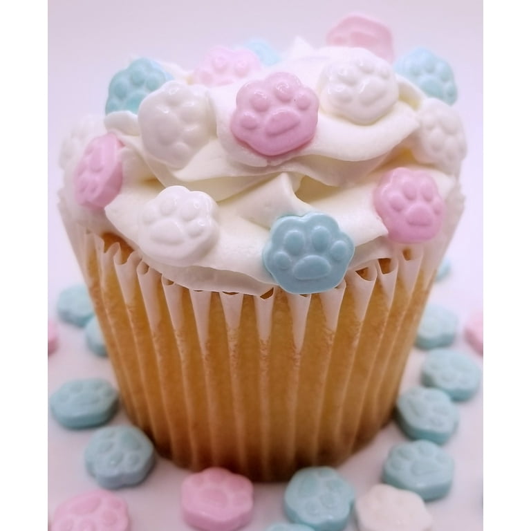 Paw print cake sprinkles cheap