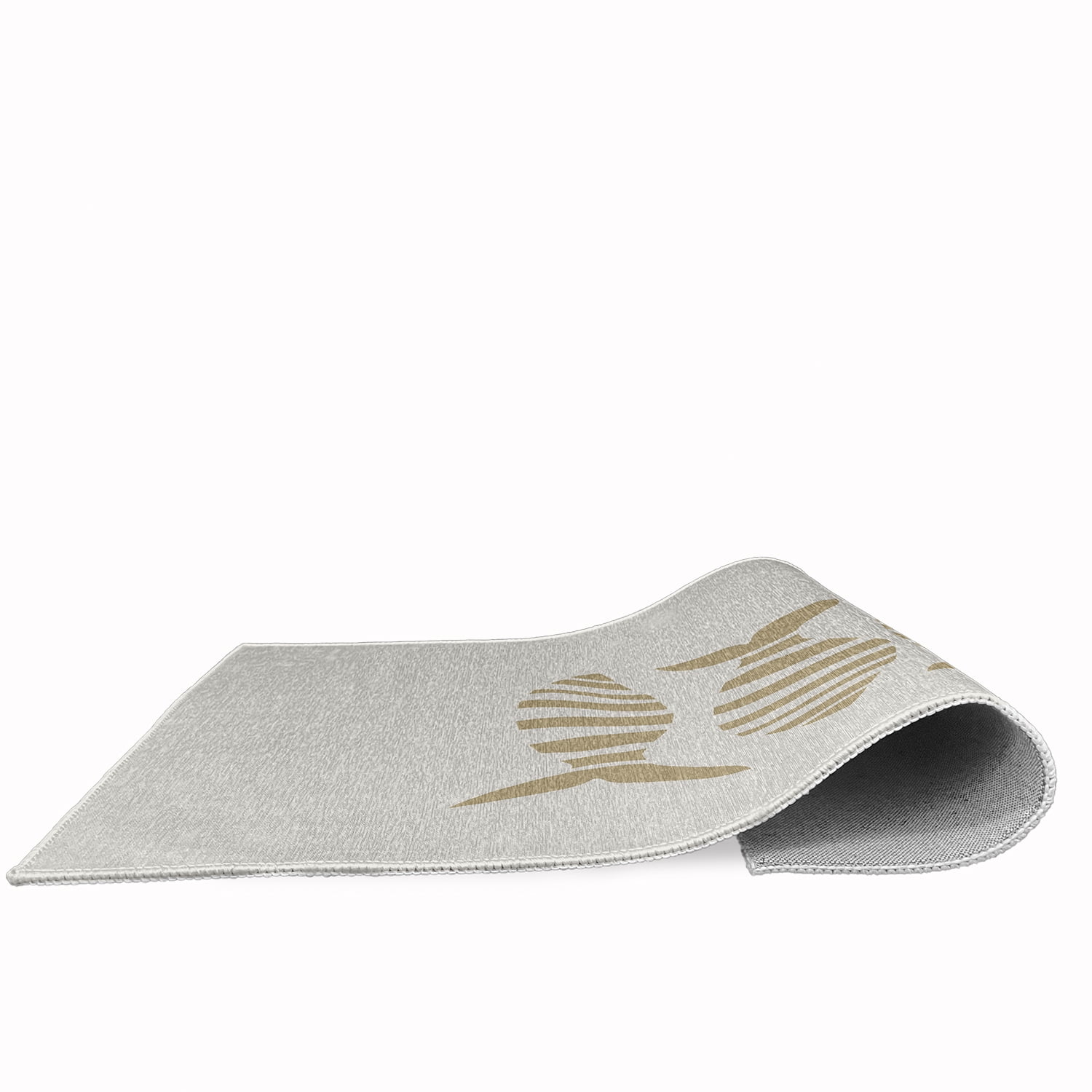 Simply Daisy 3' x 5' Puzzle Fish Nautical Chenille Rug, Taupe