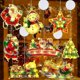 thumbnail image 2 of Decoraciones De Ventanas De Navidad Iluminadas, Ventana De Navidad Eléctrica Que Cuelga Luces Novedad Muñeco De Nieve Campana Papá Noel Lámpara De Lechón Led Para Árbol De Navidad, 2 of 3