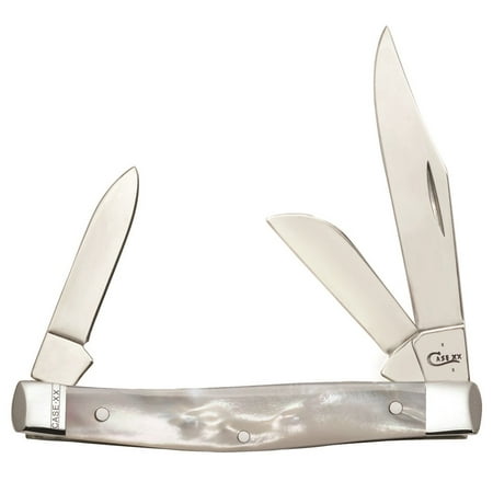- CASE XX Genuine Mother Of Pearl Medium Stockman Stainless Pocket Knife Knives