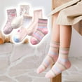 thumbnail image 2 of Toddler Kids Little Girls Cute Cotton Crew Socks 10 Pack, 2 of 6