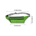 thumbnail image 3 of WLOELOEW Sac Banane de Sport Vert pour Hommes et Femmes Course en Plein Air Léger Résistant à l'Usure Toile Sac Personnalisé Vert, 3 of 7