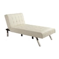 thumbnail image 1 of DHP Emily Faux Leather Chaise Lounger, 1 of 9