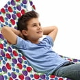 thumbnail image 1 of Colorful Lounger Chair Bag, Wild Fruits Composition Raspberry Blueberry and Blackberry Fresh Healthy Options, High Capacity Storage with Handle Container, Lounger Size, Multicolor, by Ambesonne, 1 of 5