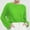 Green, variant on SNKSDGM Easter Shirts Summer Tops Plus Size Women Trendy Spring And Summer New Female Thin Large Round Neck Trumpet Sleeve Knitted T Shirt Womens Short Sleeve Tops Trendy