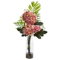 thumbnail image 2 of Nearly Natural Tropical Mum Artificial Arrangement (Set of 2), 2 of 2