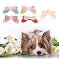 thumbnail image 3 of Lazo Para El Pelo De Perro, Accesorios Para El Pelo Para El Cuidado De Mascotas De Poliéster Ecológico, 20 Piezas Para Maltés, Yorkshire ANGGREK Otros, 3 of 8