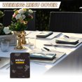 thumbnail image 3 of Unique Bargains 8.5 x 11 Inch Restaurant Menu Covers 1 Page 2 View Cafe Menus Holder Folder Book Black 6 Pack, 3 of 7