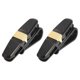thumbnail image 1 of 2uds Lentes Soporte Clip Coche Visera Gafas Sol Billete  Tono dorado, 1 of 8