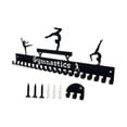 thumbnail image 2 of Perchero para medallas Sharpla con 20 ganchos soporte para baloncesto y karate, 2 of 8