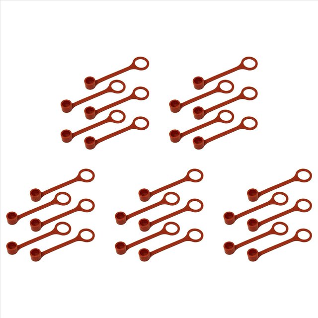 25X Cubierta de Boquilla de Silicona de Alta Temperatura para Equipo de Cocina, Cubierta Protectora de Silicona