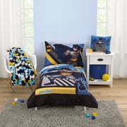 Warner Brothers Batman The Caped Crusader 4 Piece Toddler Bed Set