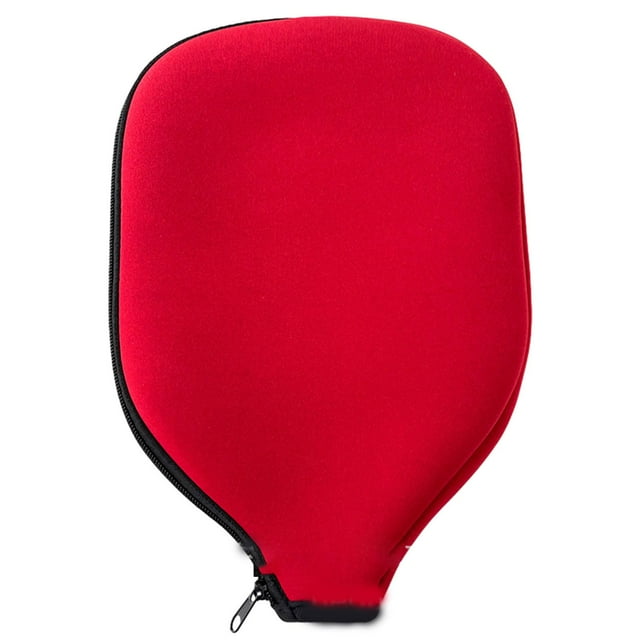 Maoww Pickleball Racket Cover Pouch Outdoor Universal Dustproof Sleeve Racket Gift Red 30x21cm