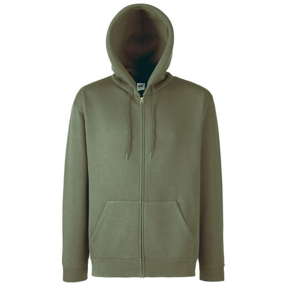 Fruit Of The Loom Mens Hooded Sweatshirt Jacket