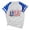 Blue-3, variant on VerPetridure 4th of July Shirts for Women Funny Short Sleeve Crew Neck Blouse Patriotic American Flag T Shirt