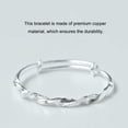 thumbnail image 1 of stanreset Copper Bracelet Wrist Pendent Fashion Jewelry Simple Long-lasting 1Set, 1 of 6