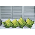 thumbnail image 6 of Ambesonne Nature Throw Pillow Cover 4 Pack, Tropical Amazon Forest, 20", Forest Green Pale Green, 6 of 6