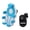 Blue, variant on Mosiee Shockproof Bike Phone Mount for Motorcycle Bicycle with Air Cushion 360 Rotation Black