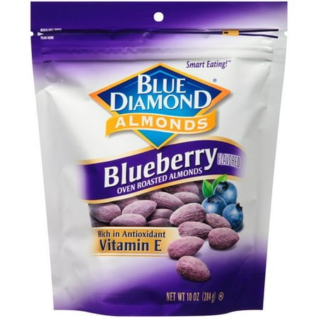 Blue Diamond Blueberry Oven Roasted Almonds, 10 oz ...