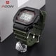 thumbnail image 5 of Correa de caucho para Casio G-shock Dw-5600 Gw-m5610 Gw-b5600 Ga-2100 Hebilla de acero inoxidable Tpu Pulsera de repuesto para hombre Correa de reloj-negro plateado, 5 of 5