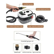 Steam Cleaner, Handheld High Temperature Pressurized Steamer for Cleaning, with 3Pcs Brush Heads for Kitchen, Furniture, Bathroom, Car