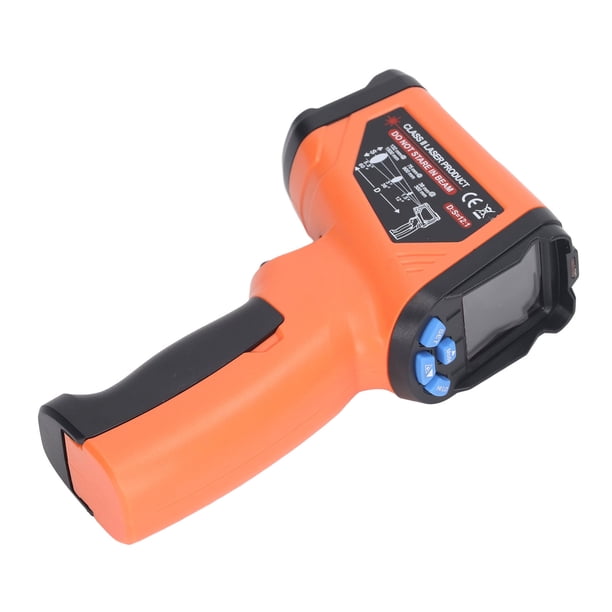Pistola De Temperatura, Ajuste De Alarma De Pistola De Temperatura Láser Digital Portátil Para Motor