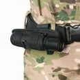 thumbnail image 4 of CAROOTU Flashlight Pouch Holster Carry Case Durable Holder 360 Degrees Rotation Portable for Outdoor, 4 of 5
