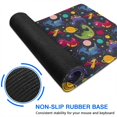 thumbnail image 6 of Long Mouse Pads for Desk,DarkBlue Dinosaurs InSpace Pattern Desk Mats on Top Of Desks, Desk Mouse Pad Extra Large with 3mm Non-Slip Base and Stitched Edge for Gaming,Office,Work,Home 47.3"x23.6", 6 of 6