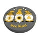 thumbnail image 1 of Balery Bee Kind Fundas de asiento para taburete de bar redondo de tela de terciopelo ajustables que protegen de arañazos y manchas para sillas de 14 a 17 pulgadas.-13 inch, 1 of 7