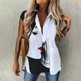 thumbnail image 2 of asddcavvf Blouse pour Femmes Nouvelle Chemise Décontractée à Manches Courtes Mi-Longue Chemise Ample, 2 of 3
