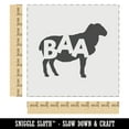 thumbnail image 2 of Sheep Baa Farm Animal DIY Cookie Wall Craft Stencil - 9.0 Inch, 2 of 5