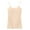 Beige, variant on Puliio Womens Cotton Camisole Adjustable Camisole With Frame Bra Stretch Undershirt