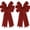 Burlap, variant on 2 Pcs 20 x 10 Inch Large Burlap Bows Easter Wreaths Bow for Gift Wrapping Spring Tree Topper Front Door Home Decorations