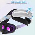 thumbnail image 2 of Diadema Ajustable para Meta Quest3s, Esponja de Alta Elasticidad Que No Presiona la Cara, Accesorios de Realidad Virtual, Diadema Quest 3, 2 of 10