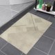 thumbnail image 1 of Alfombra de baño de diatomeas, superabsorbente, de secado rápido, con base de goma antideslizante, lavable, ideal para ducha frente a la bañera o ducha (40,6 x 61 cm), 1 of 7