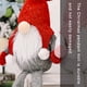 thumbnail image 5 of Navidad Colgante Muñeca Hogar Hotel Árbol de Navidad Adorno sin rostro Decoración de tela no tejida de punto, Pequeño, Rojo Inevent HA000955-04B, 5 of 5